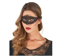 Masque dentelé noir - DEGUISE TOI - - - -