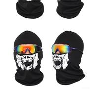 Masque d'équitation compact en forme de tête de mort, accessoire parfait pour les amateurs de cyclisme en plein air (MJ-002B)