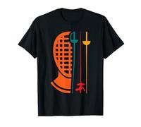 Masque d'escrime Vintage épée Sabre rétro Escrime T-Shirt