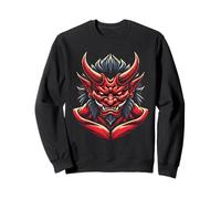Masque d'esprit maléfique du Folklore Japonais Sweatshirt