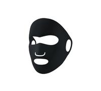 Masque d'été réglable, 2 pièces, couverture faciale fine et respirante, pare-soleil de couleur unie, masque Gini for l'extérieur Pour Les Sports De Plein Air(Black)