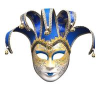 Masque d'halloween Exquis Vintage Vénitien Masque De Fête pour Adultes Clown Joker Masques Anime Film Danse Décoration Murale