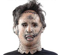 Masque d'Halloween Massacre à la tronçonneuse au Texas, masque de tueur Leatherface, fête de cosplay