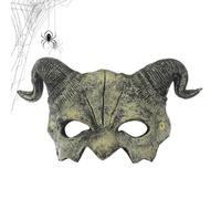 Masque d'Halloween pour adultes | Costume effrayant de mascarade d'horreur effrayant pour cosplay, fêtes, carnavals et séances photo | Parfait pour les événements à thème, les spectacles de scène et
