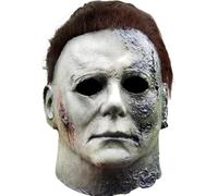 Masque d'Halloween, réplique de costume de tueur de film d'horreur pour adultes - Masque effrayant pour cosplay, maisons hantées et fêtes d'Halloween