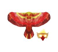 Masque d'oiseau cosplay, accessoire de costume d'animal immersif, masques faciaux à sangle élastique avec design d'aile détaillé, accessoire de théâtre, masque de costume avec style réaliste, tenue de