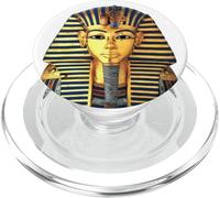 Masque doré de Toutankhamon | Ancient Kemet Pharaon King Tut PopSockets PopGrip pour MagSafe