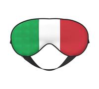 Masque doux pour les yeux avec imprimé drapeau italien, idéal pour la sieste, le voyage, le camping, la méditation, le yoga