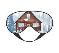 Masque doux pour les yeux d'hiver - Unisexe - Confortable et respirant - Convient pour le repos quotidien - Aide à entrer rapidement dans un sommeil profond.