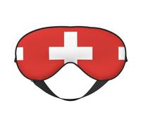 Masque doux pour les yeux, imprimé sur toute la surface, 96 % polyester, 4 % élasthanne