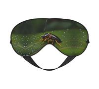 Masque doux pour les yeux, imprimé sur toute la surface, 96 % polyester, 4 % élasthanne