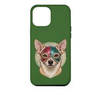 Masque drôle Chihuahua Lucha Libre Chien de Lutte Mexicain Coque pour iPhone 12 Pro Max