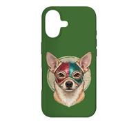 Masque drôle Chihuahua Lucha Libre Chien de Lutte Mexicain Coque pour iPhone 17