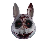 Masque Effrayant De Lapin,Masque à Tête d'Animal | Accessoire De Déguisement Pour Fête Célébration Théâtre Spectacle Rassemblement Familial Masquerade