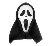 Masque Effrayant pour Adultes - Fantôme d'Halloween, Sorcière, Costume de Fête d'Horreur - Complet pour Homme et Femme - Poisson d'Avril (Style Cri)