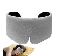 Masque élastique doux, élastique et respirant, idéal pour les avions de voyage en train | Masque pour les yeux endormi, couverture anti-luzi pour les voyages et le sommeil gastronomique