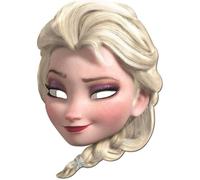 Disney Masque Elsa En Carton Noir