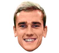 Masque en carton 2D Antoine GRIEZMANN - Footballeur - Taille A4