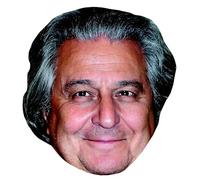 Masque en carton 2D Christian CLAVIER - Acteur - Taille A4