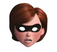 Masque en carton Les Indestructibles - Elastigirl - Adulte - Noir - Intérieur - A partir de 18 ans