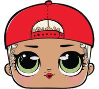 Masque en carton LOL Surprise pour enfants Mc Swag multicolore