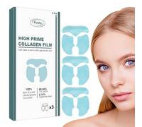 Masque en feuille raffermissant pour le visage - 3 éclaircissants pour le visage | Feuille de visage pour femmes, autocollant de lifting pour le visage et le front, réduit les ridules, Povanjer