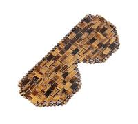 Masque en jade naturel pour le visage - Quartz rose - Masque pour les yeux de tigre