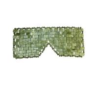 Masque en jadéite naturelle pour le visage et le froid et le chaud en caoutchouc pour le repos, le soulagement des sinus, l'amélioration du sommeil, le conseil traditionnel en jadéite chinoise