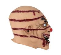 Masque en latex - Couverture de visage avec sang | Toit d'UNEXITE | 7,87 x 7,87 x 11,81 pouces accessoires de costume, accessoires de cosplay pour l'interprétation du théâtre de Hall