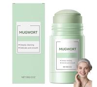 Masque en stick à l'argile d'armoise, masque nettoyant en profondeur avec sérum d'armoise, contrôle du sébum et hydratation, formule naturelle, nourrissant en profondeur, apaisant et doux (1pcs)
