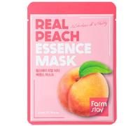 Masque en tissu FarmStay Real Essence à l'extrait de pêche - 23 ml