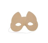 Masque enfant chat 4,5x13x11cm - Kraft