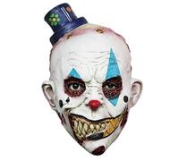 Masque Enfant de tête de clown ricanant
