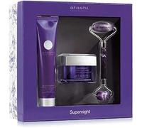 Masque Et Démaquillant - Atashi - Dermofiller - 50ml + 75ml - Huile-Lait Démaquillant - Rouleau Jade Visage