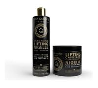 Masque et Shampoing - Kera Queen's - Lissage Intense - Huile de Nigelle - 500ml - Cheveux Abîmés