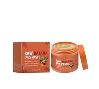 Masque et soin capillaire à l'huile de batana brute QPJUVC, huile capillaire pour la croissance, contrôle des frisottis et réparation des pointes fourchues, prévient la chute des cheveux (1)