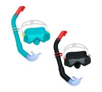 Masque Et Tube - Bestway - 24071 - Couleur Assortie - Protection Uv - Étanche Aux Fuites Multicolore