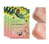 Masque Exfoliant Peeling pour les Pieds - Soin Apaisant Pelable Hydratant Réparateur - Masque Soin des Pieds Secs et Crevassés,Pour Grand-Mère, Femmes, Maman, Hommes, Papa, Grand-Père Et
