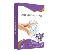 Masque Exfoliant pour Pieds - 2 Paire Exfoliant Naturel | Chaussettes Pédicure Anti-Cors pour Femmes et Hommes Rituel du Soir Application Chaussures à Domicile