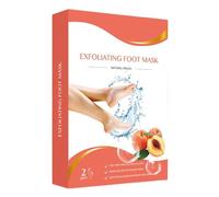 Masque Exfoliant pour Pieds - 2 Paire Exfoliant Naturel | Chaussettes Pédicure Anti-Cors pour Femmes et Hommes Rituel du Soir Application Chaussures à Domicile