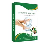 Masque Exfoliant pour Pieds - 2 Paire Exfoliant Naturel | Chaussettes Pédicure Anti-Cors pour Femmes et Hommes Rituel du Soir Application Chaussures à Domicile