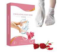Masque Exfoliant pour Pieds | Exfoliant pour Pieds Deux Paires - Chaussettes Pédicure Anti-Cors pour Femmes et Hommes Rituel du Soir Application Chaussures à Domicile Récupération après Sport