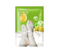 Masque exfoliant pour pieds secs - Hydratant et éclaircissant doux - Râpe pour callosités - Couverture de soin des pieds - Pour réparation beauté hydratation femmes hommes maison