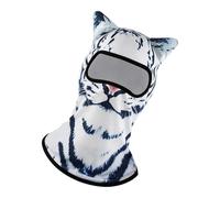 Masque Facial à Oreilles d ' Animaux, Coupe-Vent, Protection, Confortable, intégral, Facile à Utiliser, Respirant, Amusant, Cyclisme