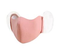 Masque facial anti-poussière, système de circulation d'air amélioré, 22 x 13 cm, masque d'hiver pour temps froid, respirant, coupe-vent, pour cyclisme, aventures de ski, randonnée en plein air