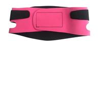 Masque Facial Bandeau Réglable Fin Ultrafin en Polyester Rose