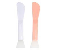 Masque facial brosse silicone masque de boue faciale brosse applicateur de boue faciale pour lotion corporelle mélangée 2pcsmask