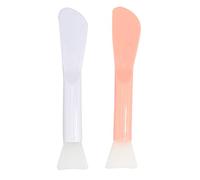 Masque facial brosse silicone masque de boue faciale brosse applicateur de boue faciale pour lotion corporelle mélangée 2pcs