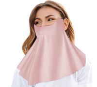 Masque facial de protection UV, couvre-visage avec protection UV | Masque solaire SPF Neck Gaiter,Couverture de visage solaire rafraîchissante, couverture d'écharpe faciale complète, crème solaire, ma