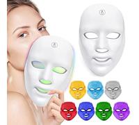 Masque facial de thérapie par lumière LED pour rajeunissement de la peau anti-âge et traitement de beauté